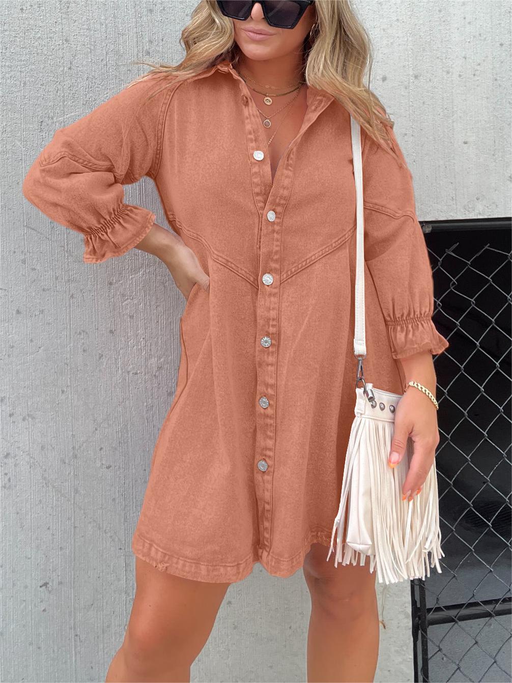 Aubrey™ - Casual Denim Dress