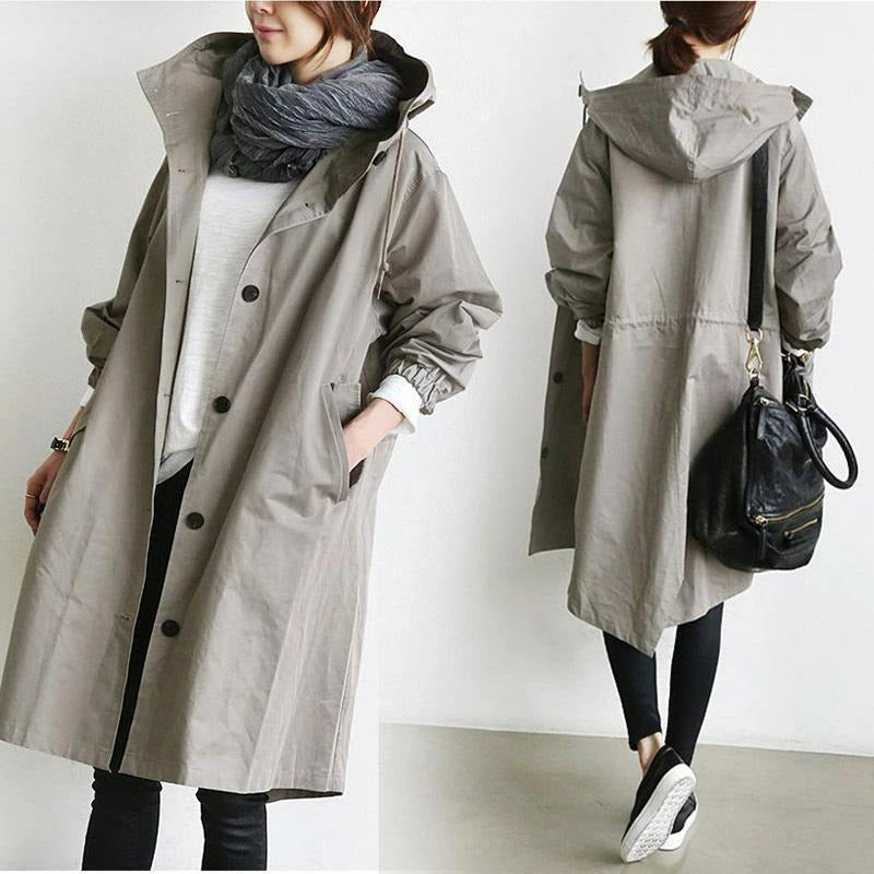 Aubrey™ – Stylish Waterproof Trench Coat