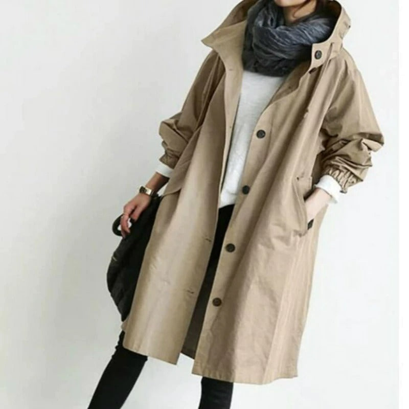 Aubrey™ – Stylish Waterproof Trench Coat