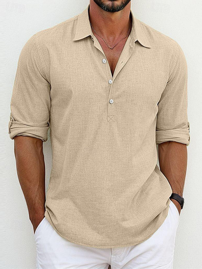 Owen™ - Classic Cotton and Linen Shirt (1+1 Free)