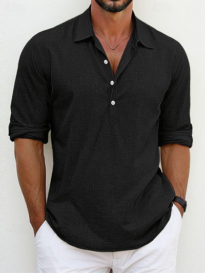 Owen™ - Classic Cotton and Linen Shirt (1+1 Free)
