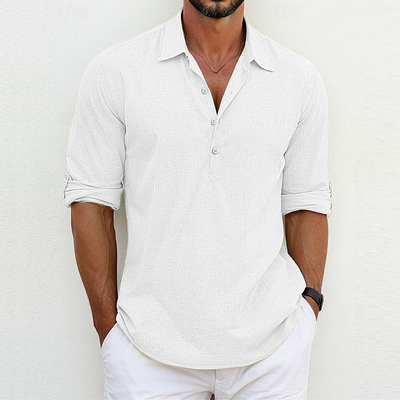 Owen™ - Classic Cotton and Linen Shirt (1+1 Free)