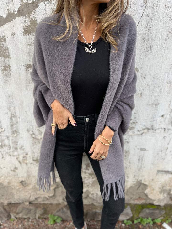 Avery™ - Elegant Long-Sleeved Wrap Sweater