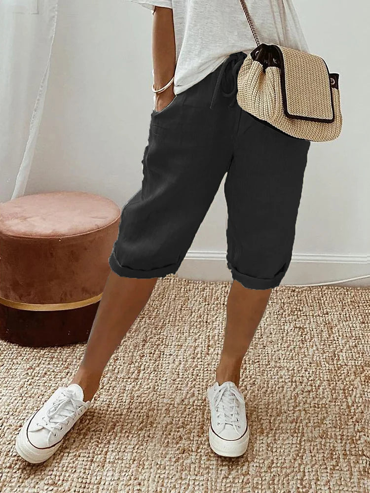 Layla™ - Cotton-Linen Women's Pants