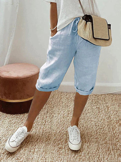 Layla™ - Cotton-Linen Women's Pants