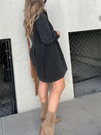 Aubrey™ - Casual Denim Dress