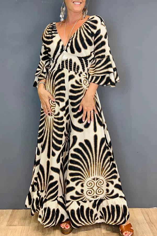 Grace™ - Classy Printed Jumpsuit