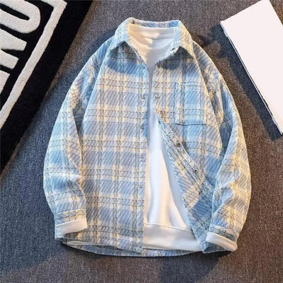 Benjamin™ - Stylish Long Sleeve Plaid Shirt