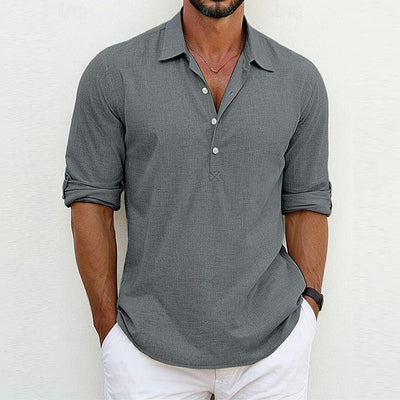 Owen™ - Classic Cotton and Linen Shirt (1+1 Free)