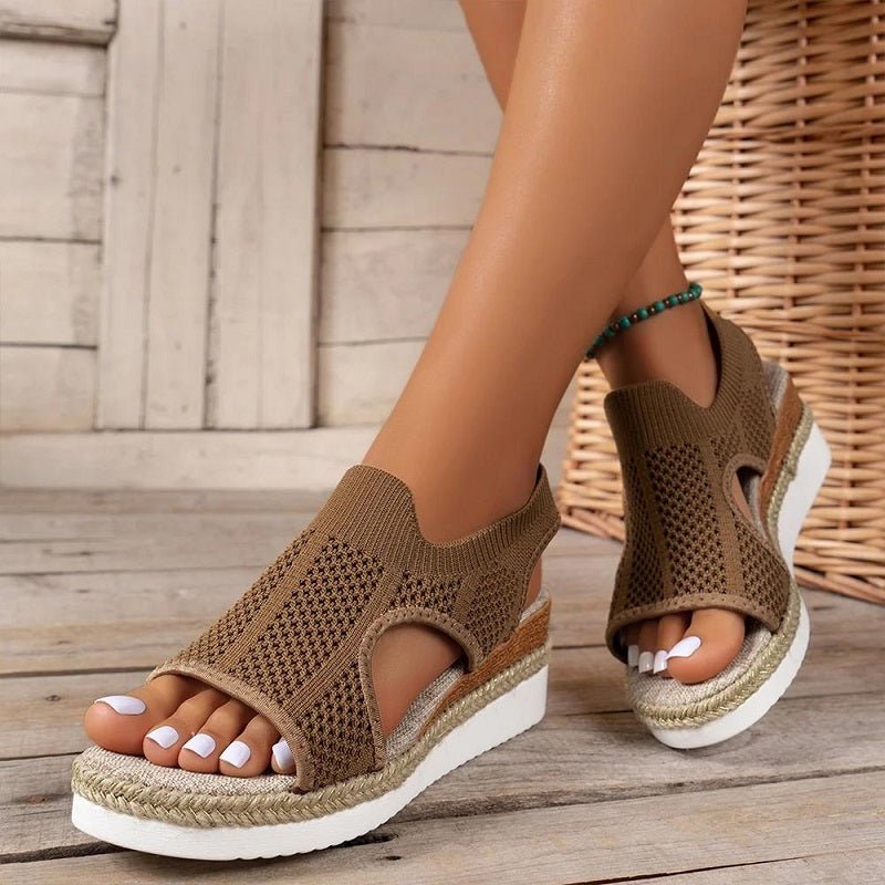 Riley™ - Comfortable Orthopedic Wedge Beach Sandals